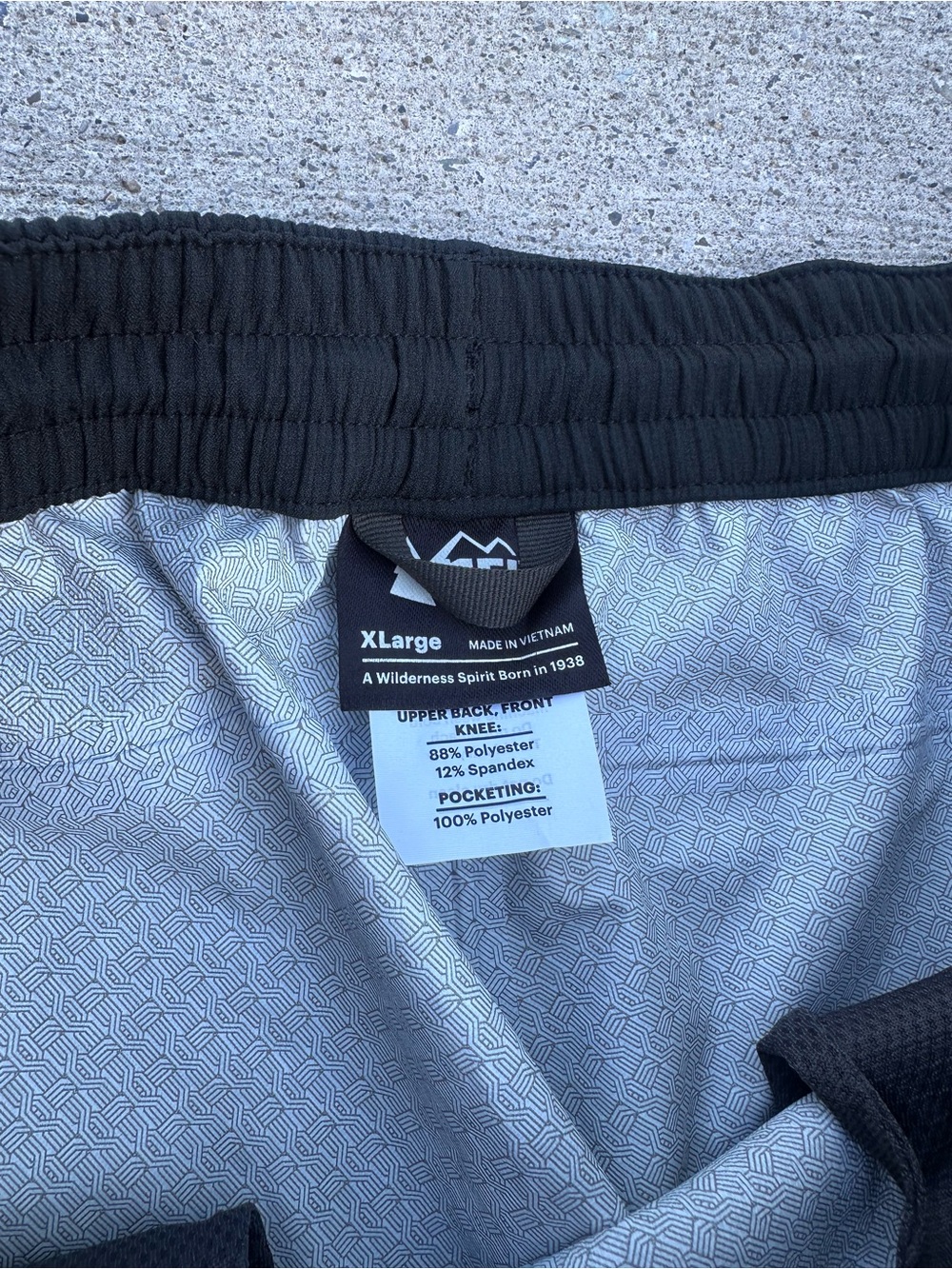 REI Black  Waterproof Hiking Pants - Picture 2 of 2